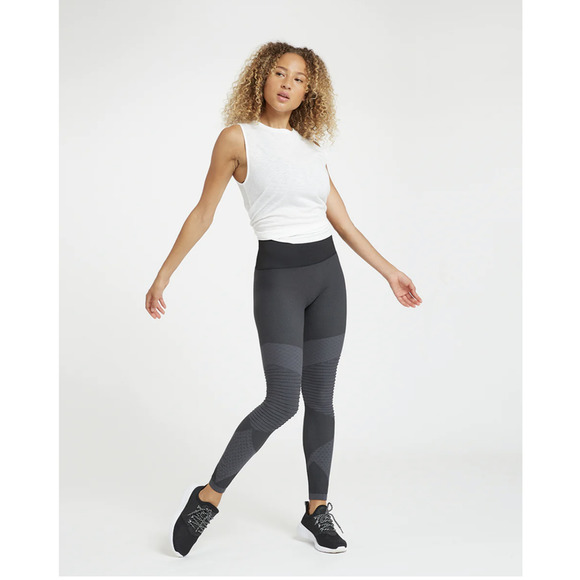 SPANX Pants - Spanx Black Look at Me Now Seamless Moto Leggings Pants Bottoms Small